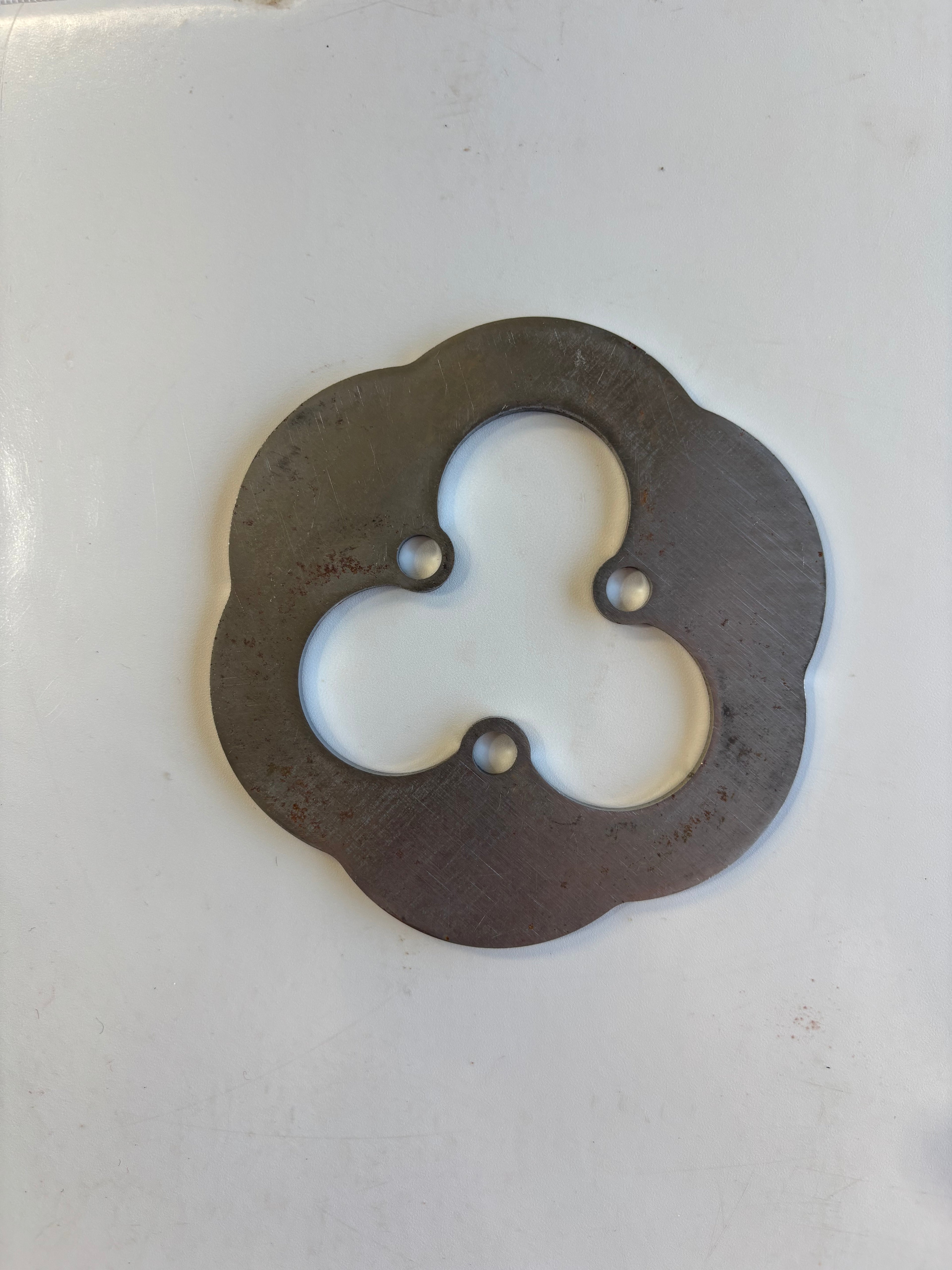 Left front brake rotor
