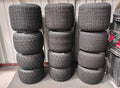 Tire mounting with prep and sizing