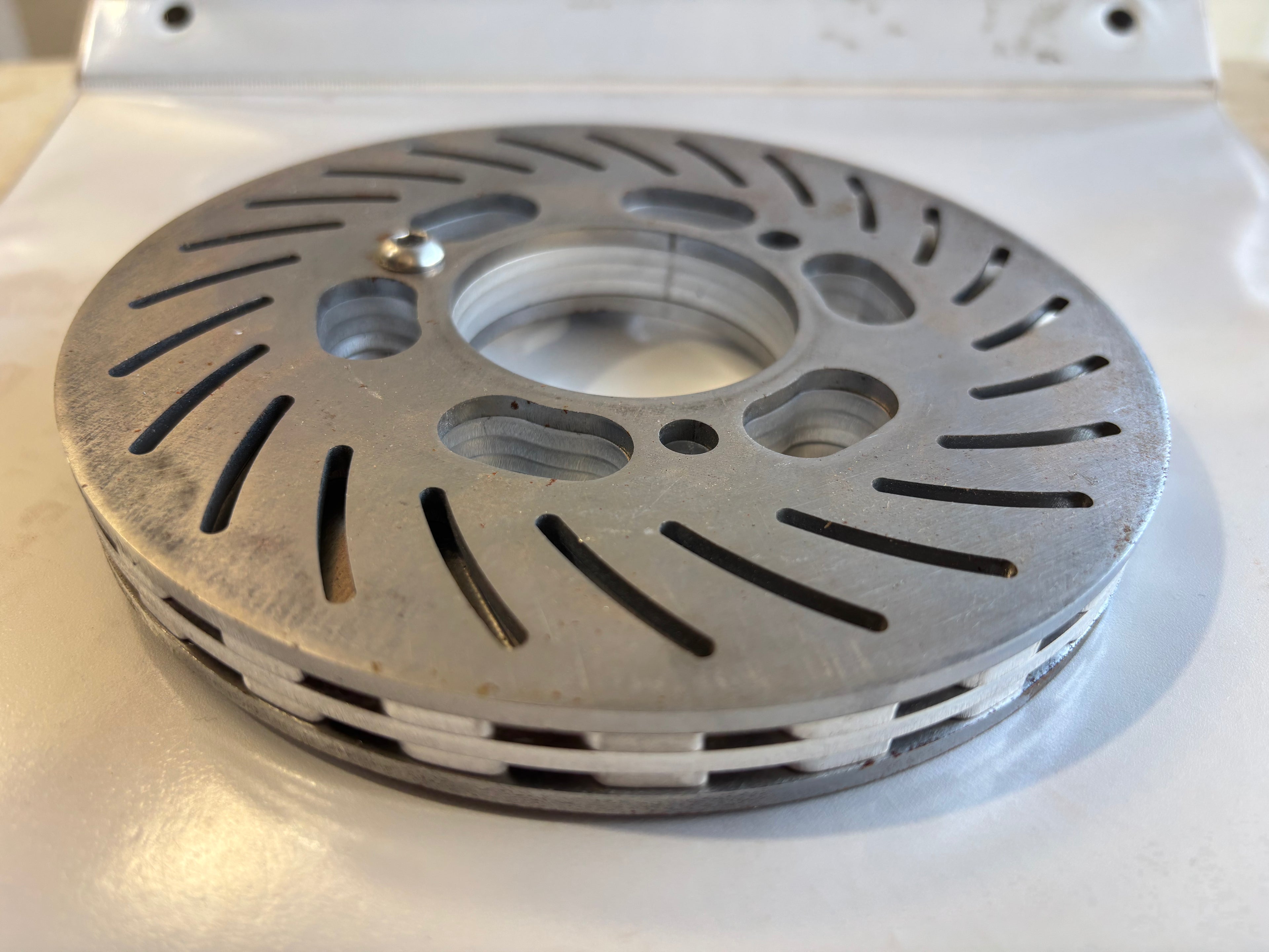 Vented Rear 6" Rotor Assembly